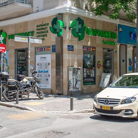 Central Athenian 1Br Apartment מראה חיצוני תמונה