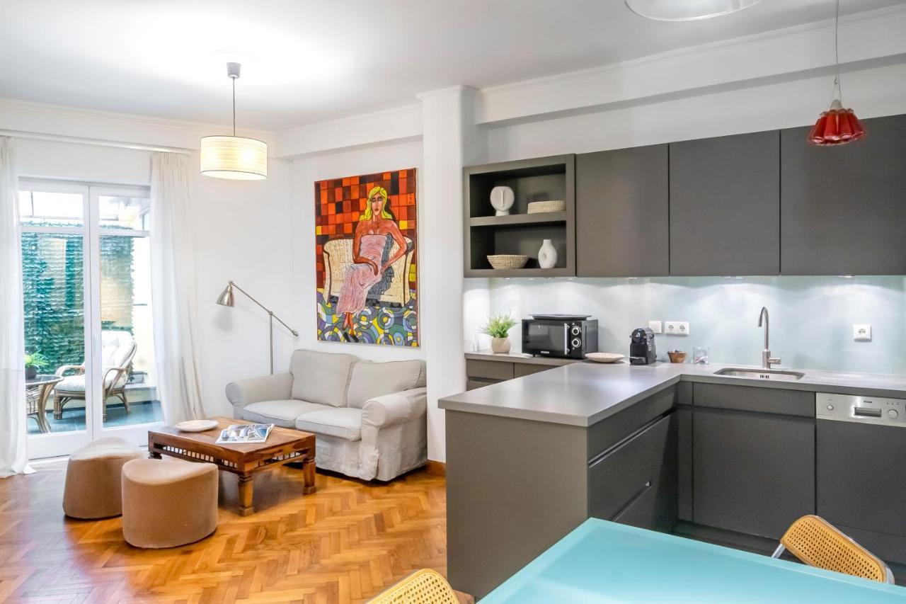 Central Athenian 1Br Apartment מראה חיצוני תמונה